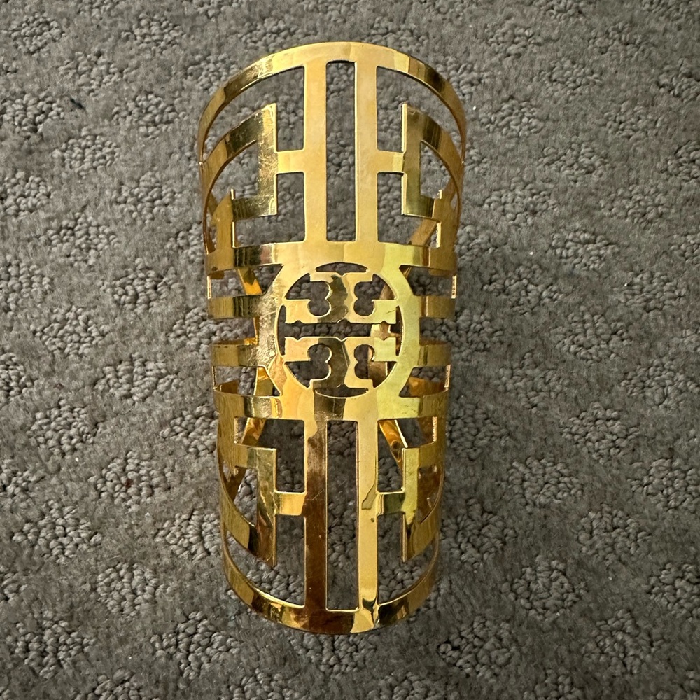 Ultra rare Tory Burch huge arm bangle bracelet cuff